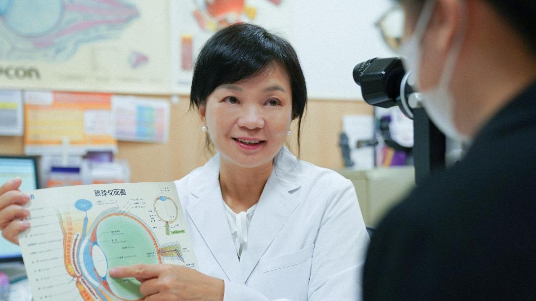 台北慈濟醫院眼科醫師沈姵妤。(圖/院方提供)