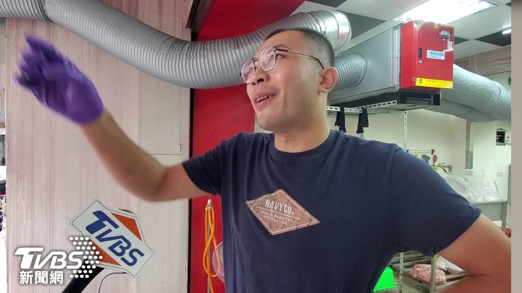 老闆解釋招牌由來