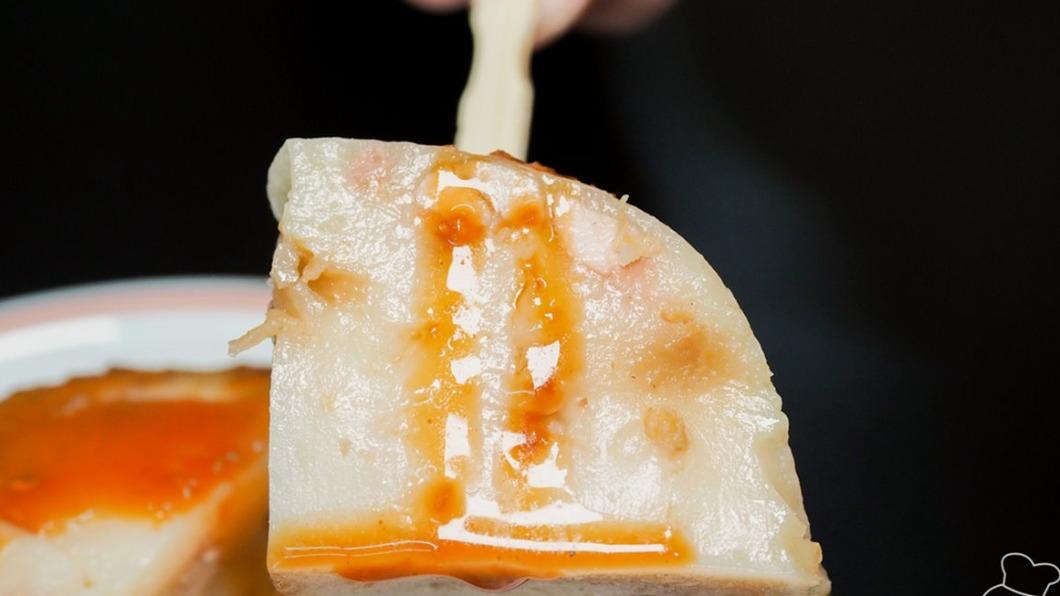 只有內行人才知道冷的碗粿吃起來更Q。(圖/阿君的玩食天堂提供)