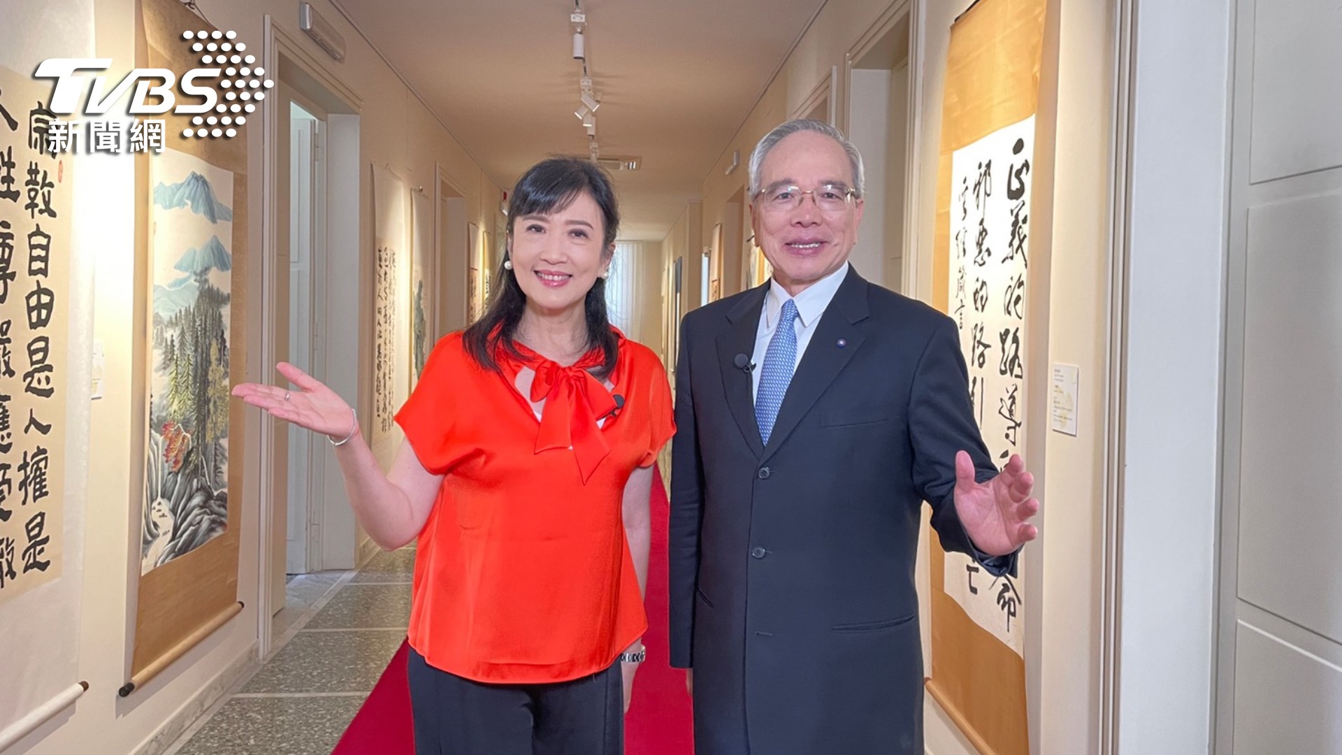 睽違三年走出國際 方念華走訪梵蒂岡見證台梵建交80年