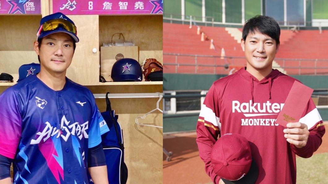 悍將詹智堯完成生涯999場出賽。（圖／翻攝自詹智堯IG）