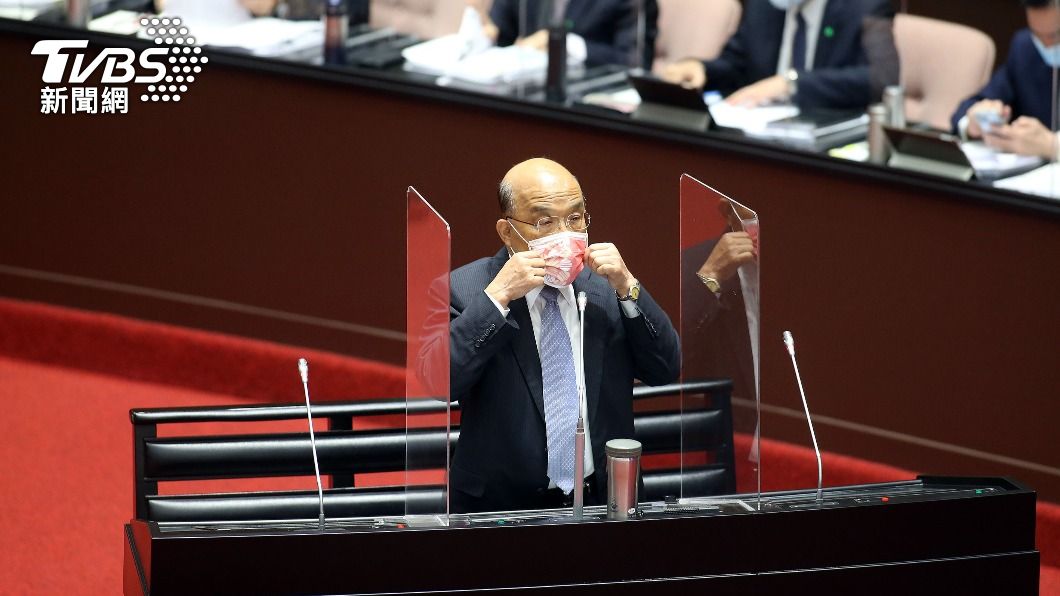 行政院長蘇貞昌。（圖／中央社資料照）