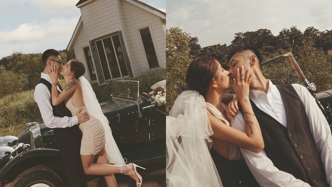 多圖/《大學生》陳艾琳將辦婚禮!絕美婚紗照曝 甜喊:註定一輩子