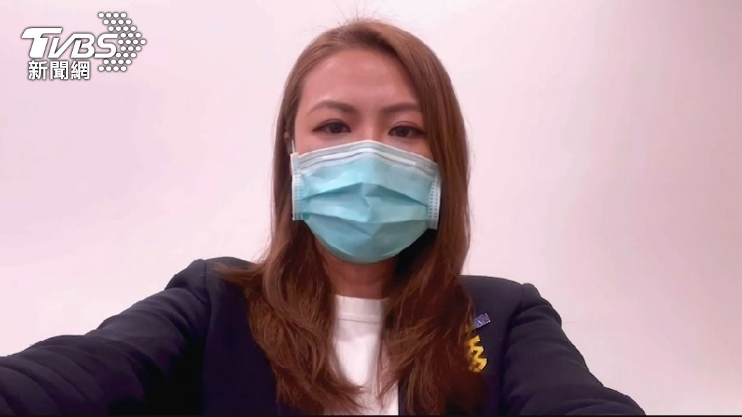 陳其邁市長競選發言人高閔琳。(圖/TVBS)