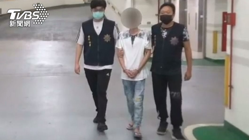 莊男表示自己還有一個不到一歲的小孩要養。(圖/TVBS)