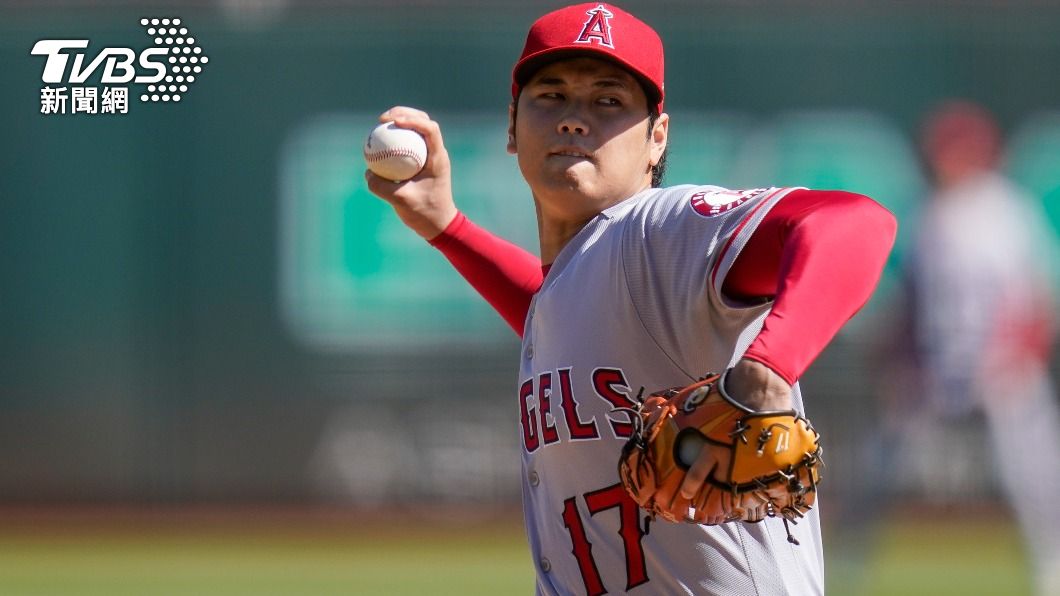 大谷翔平本季投打俱佳，是年度MVP熱門人選。（圖／達志影像美聯社）