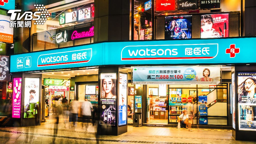 屈臣氏在台灣市占率頗高。(示意圖/shutterstock達志影像)