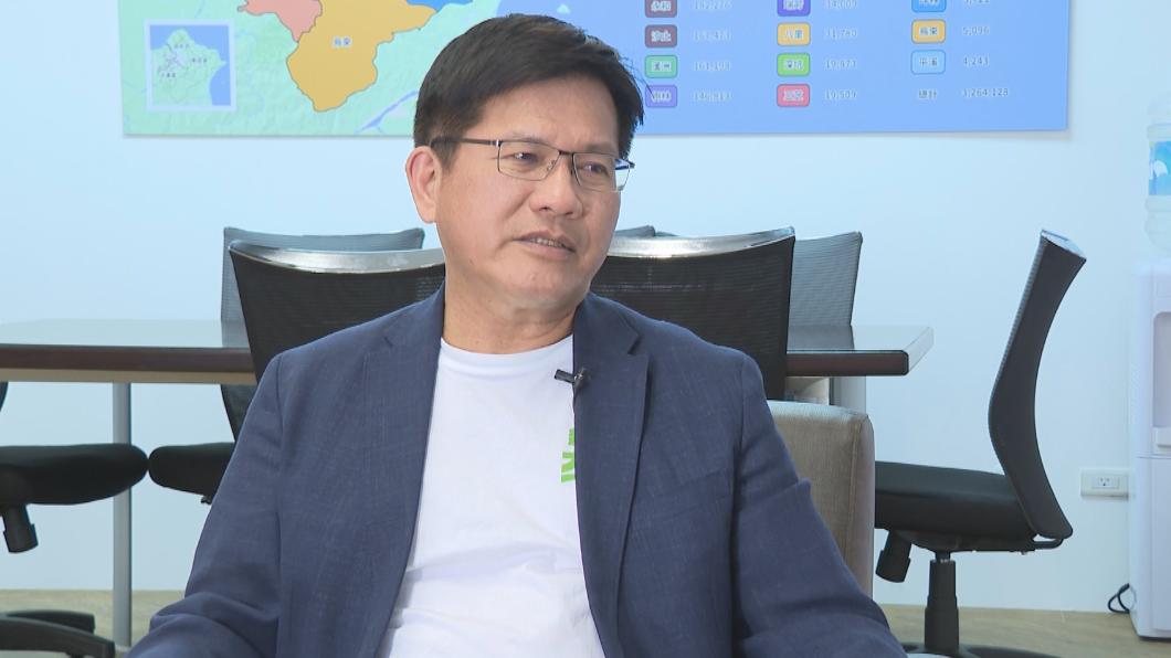 民進黨新北市長候選人林佳龍。(圖/TVBS)