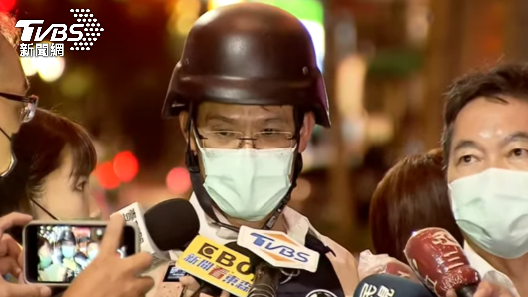 警方說明案情。(圖/TVBS)