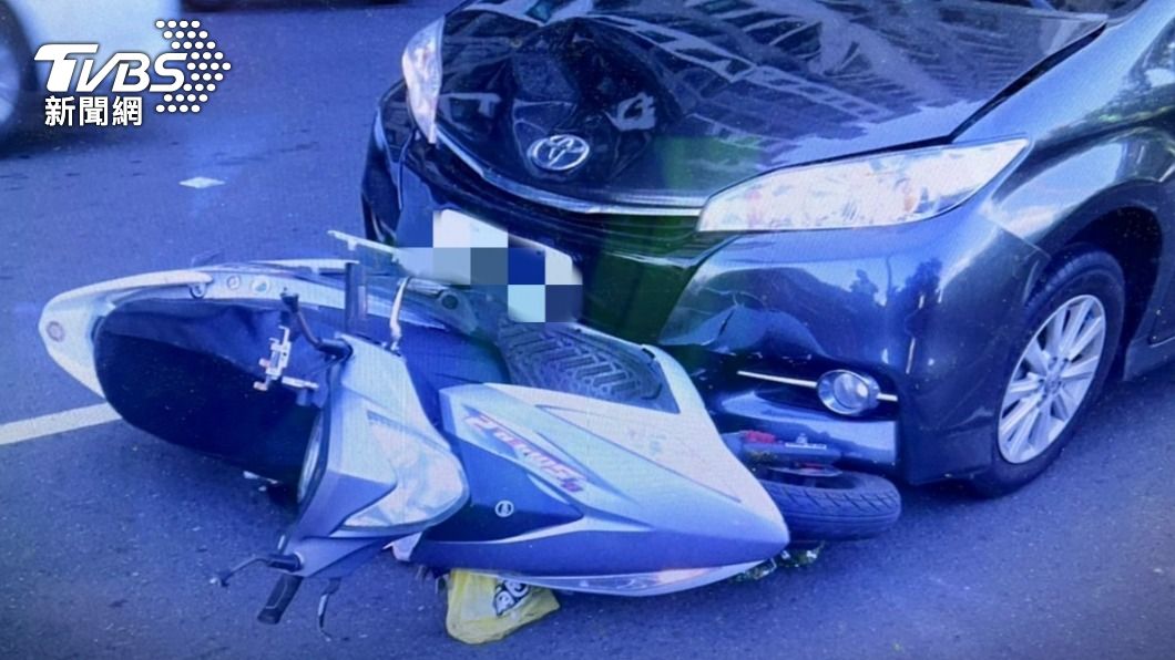 車禍現場。(圖/TVBS)