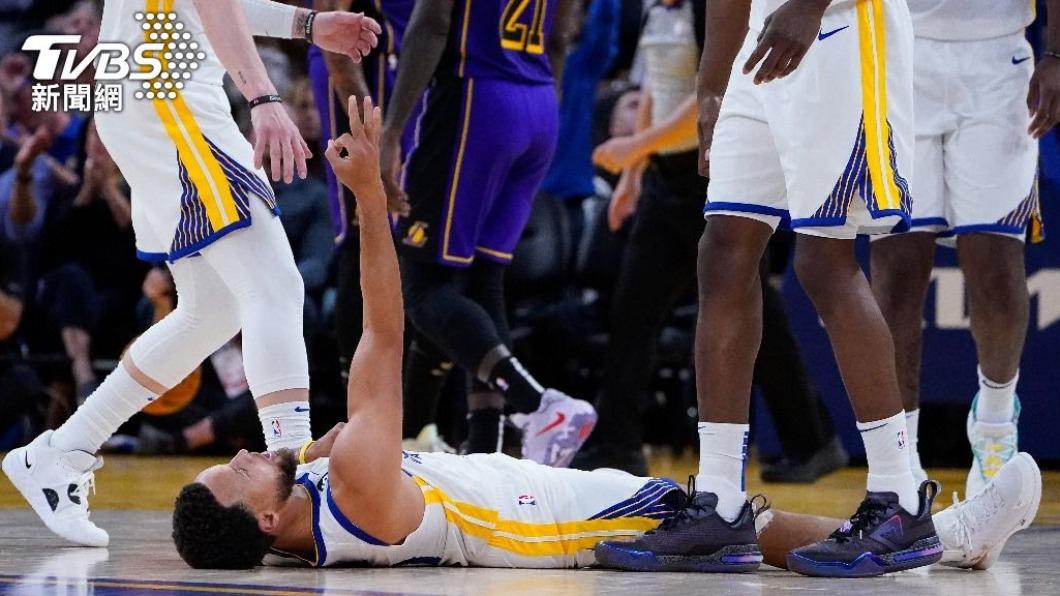 NBA球星Curry。(圖/達志影像美聯社)