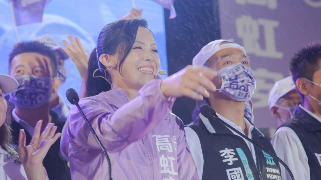 高虹安既有媒體高聲量,民調支持度也相對高。(圖/翻攝自高虹安臉書)