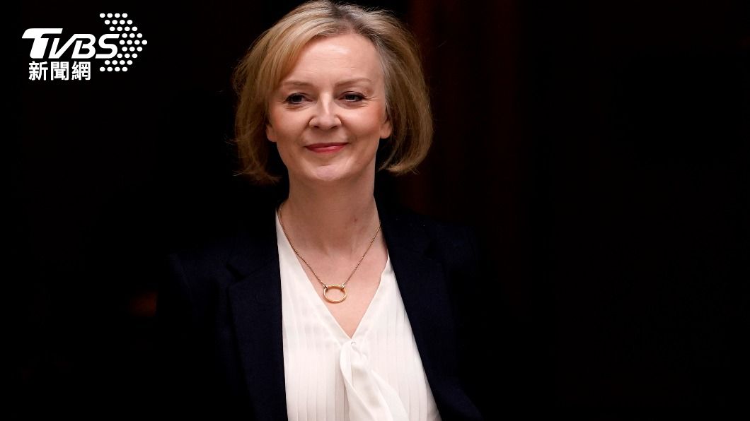 英國首相特拉斯宣布下台。（圖／達志影像美聯社）