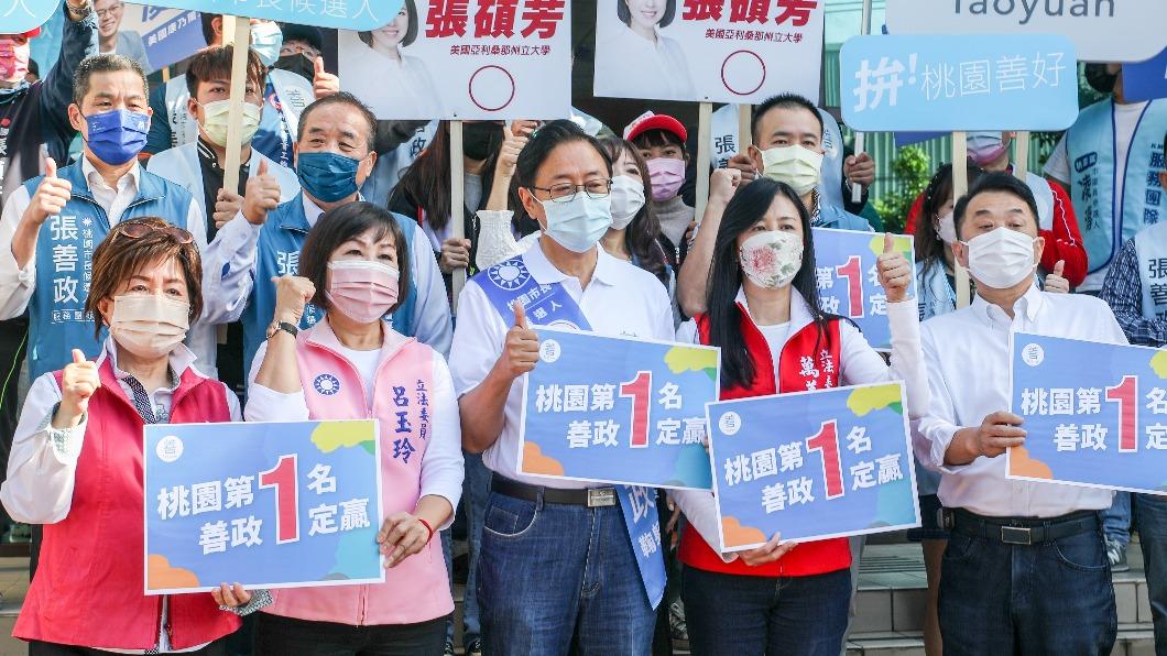 張善政農委會研究計畫涉抄襲疑雲續燒。(圖/張善政競辦提供)