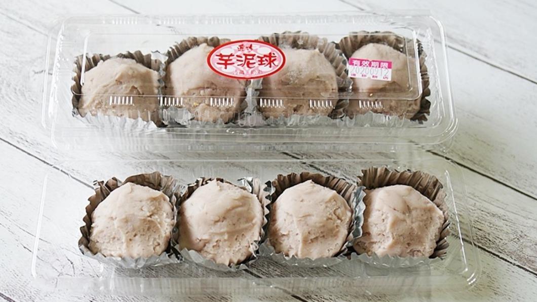 連珍芋泥球是基隆必買名產，也是傳說中日賣２萬顆的超夯芋泥球。（圖／PEKOのSimple Life提供）