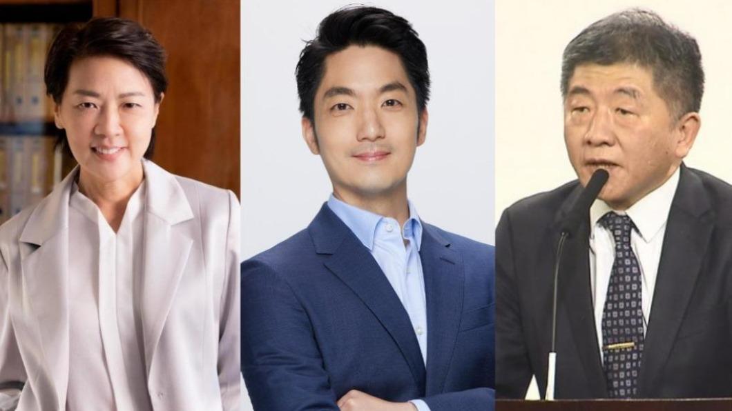 台北市長候選人。(圖/TVBS、黃珊珊、蔣萬安臉書)