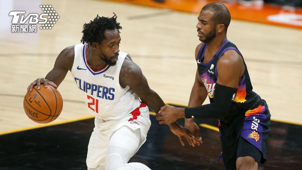 Beverley(左)和Chris Paul(右)的恩怨情仇眾所皆知。(圖/達志影像美聯社)
