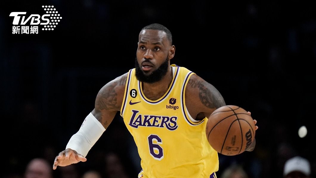「詹皇」LeBron James。(圖/達志影像美聯社)