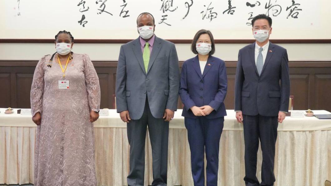 非洲友邦史瓦帝尼國王搭乘專機訪台。（圖／翻攝自外交部官網）