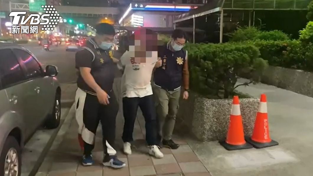 三重男空氣槍行搶路人 躲北市旅館17小時落網
