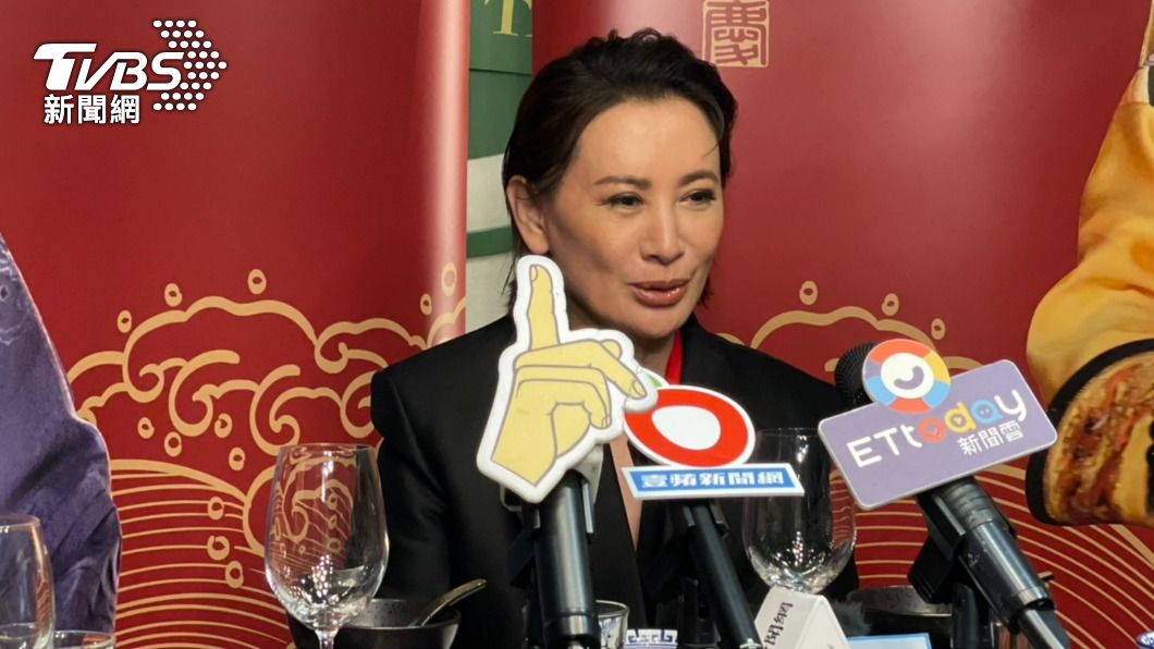 陳亞蘭覺得自己相當幸運。(圖/謝佩樺攝)