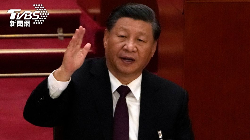 習近平3度連任。（圖／達志影像美聯社）