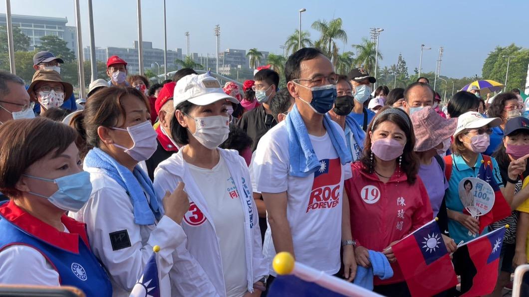 基進黨燒國民黨旗　朱立倫嗆：台灣民主悲哀