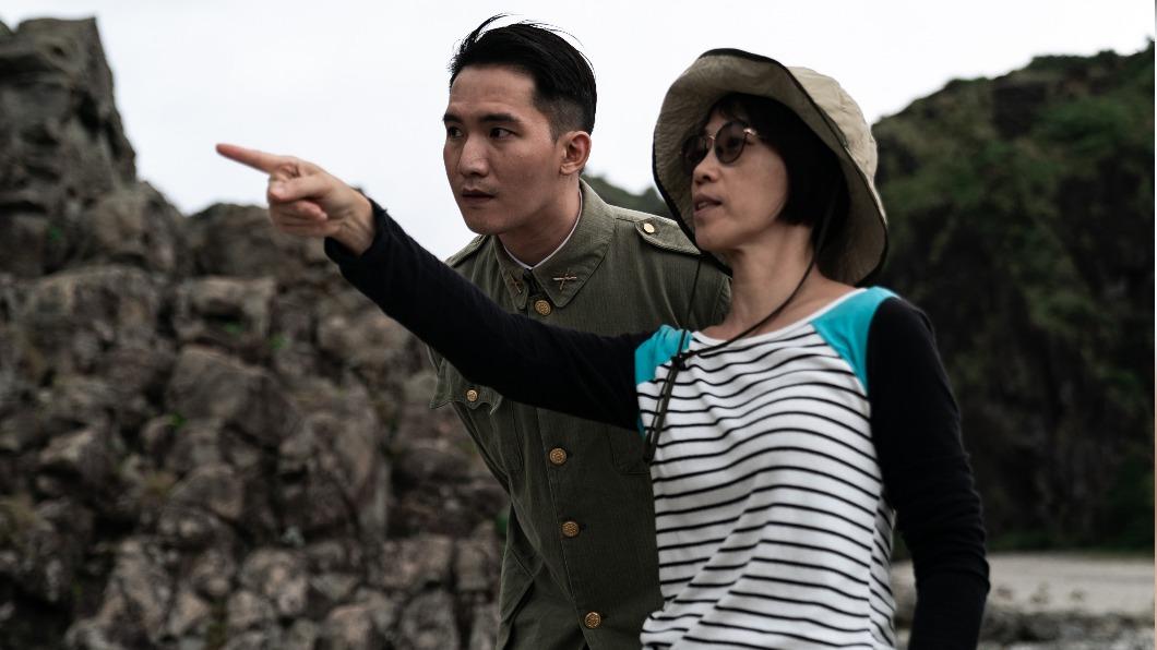 《流麻溝十五號》導演周美玲與演員楊鎮。（圖／牽猴子提供）