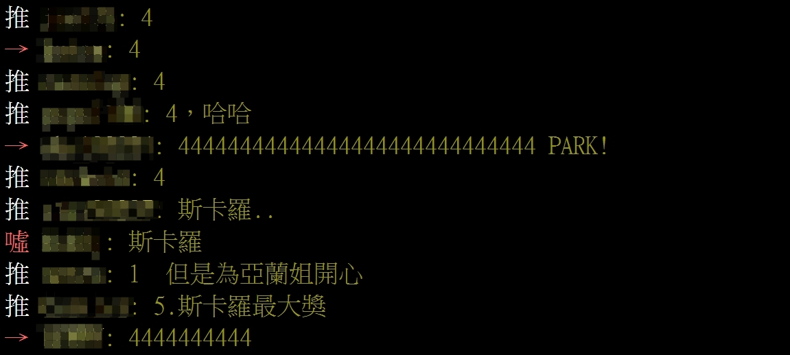 多數網友都認同,謝盈萱在金鐘獎上的表現出乎意料。(圖/翻攝自PTT)