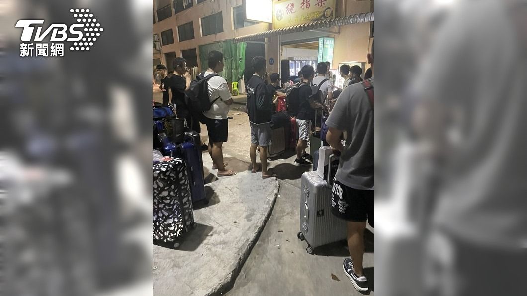 西港詐騙園區準備遷移。(圖/中央社)