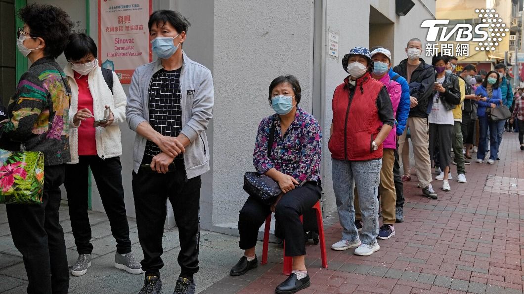 8成受訪者認為新冠疫情源自大陸。（圖／達志影像美聯社）