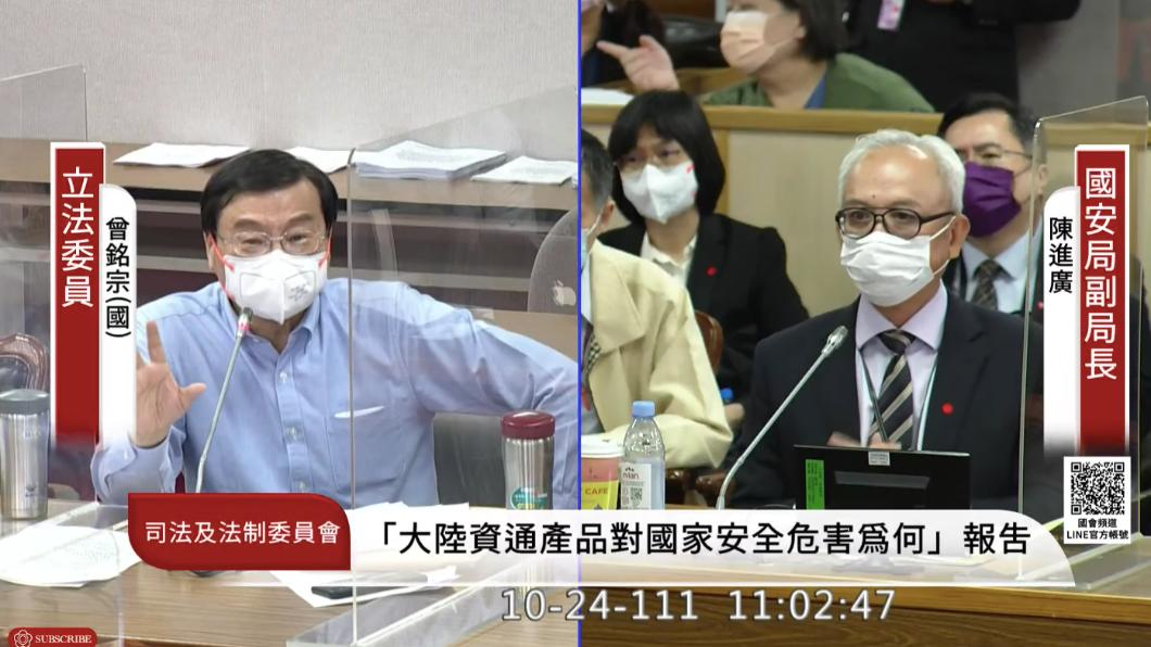 兩岸1年內發生戰爭機率? 國安局:不排除陸方有以戰逼統策略