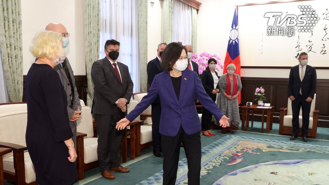 蔡英文接見德國會訪團 德議員:死刑是非常不人道懲罰
