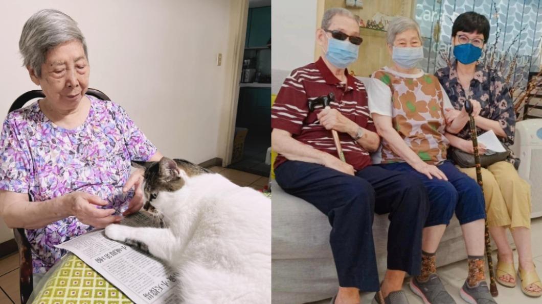 張曼娟時常在臉書分享照顧母親的心路歷程。(合成圖/翻攝自張曼娟臉書)