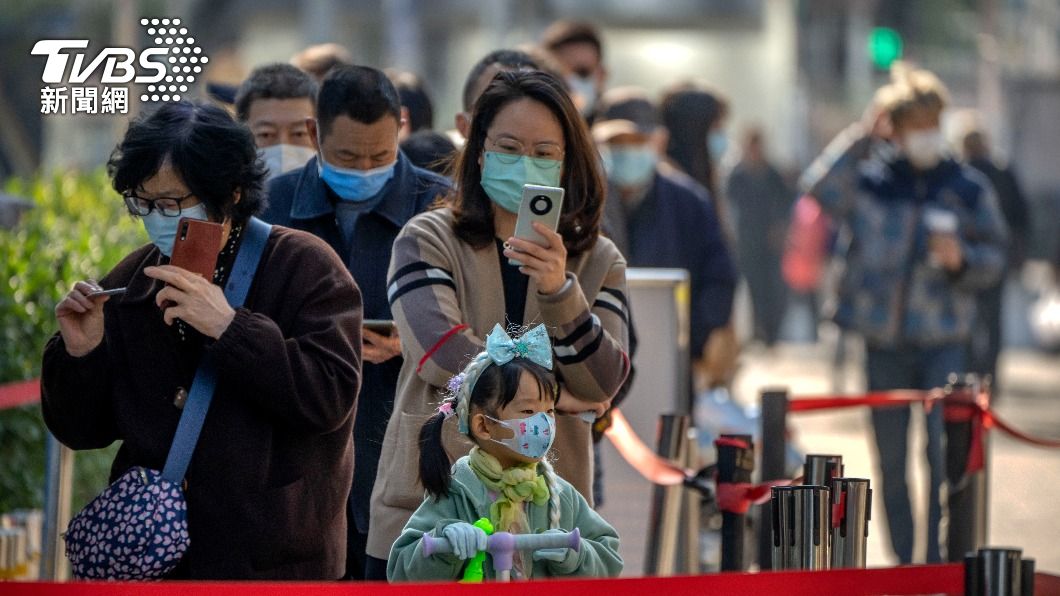 中國堅持動態清零政策。（圖／達志影像美聯社）