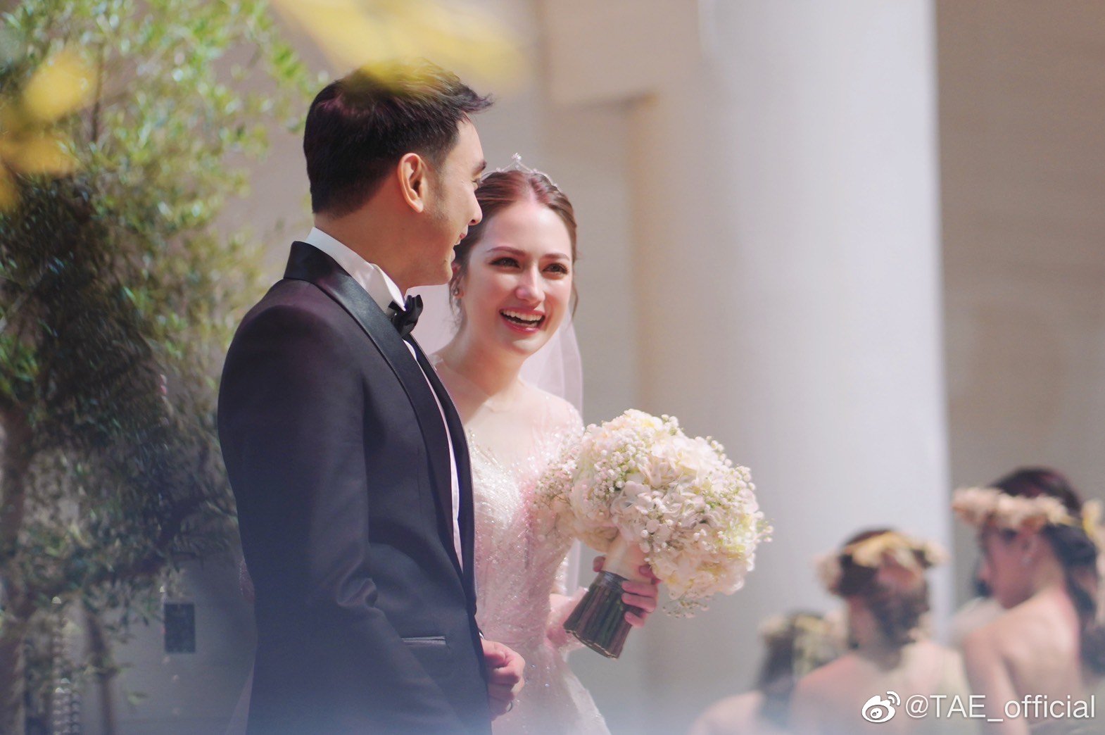 TAE婚禮照曝光。(圖/翻攝TAE微博)