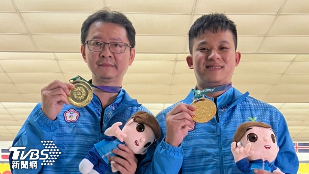 聽奧保齡球擊敗韓國！　謝盛福、陳建豪男子雙人賽摘金