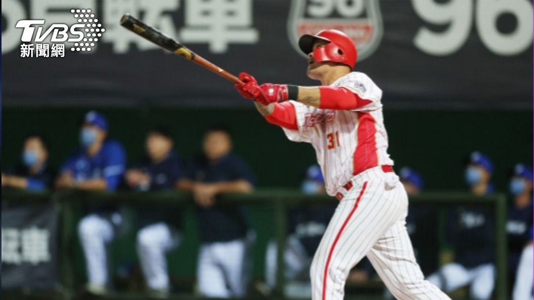 中職/林智勝敲雙安後退場 300轟等下一季