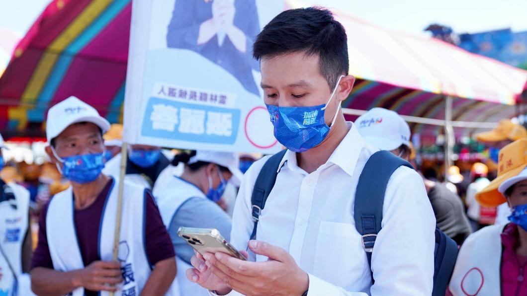 奚安鴻希望成為選戰的助力人士。（圖／台視提供）