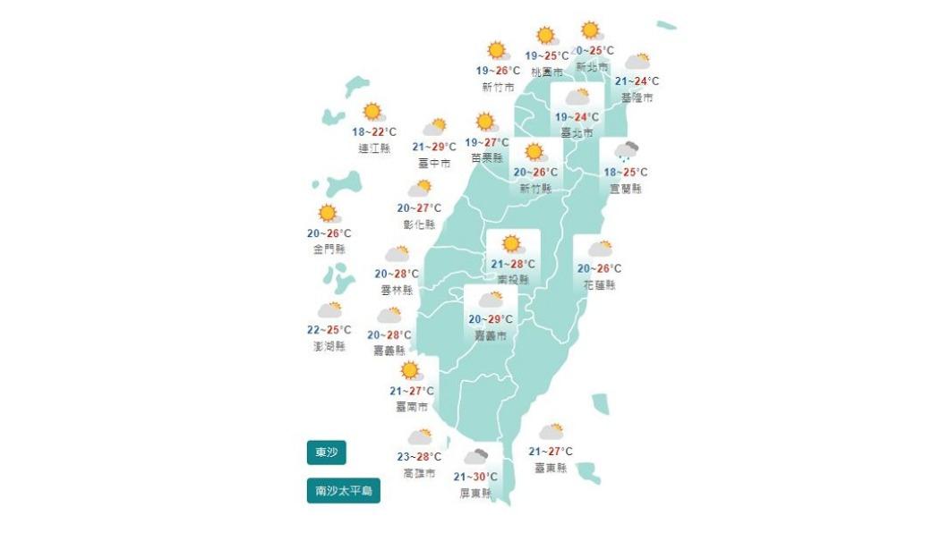 圖/中央氣象局