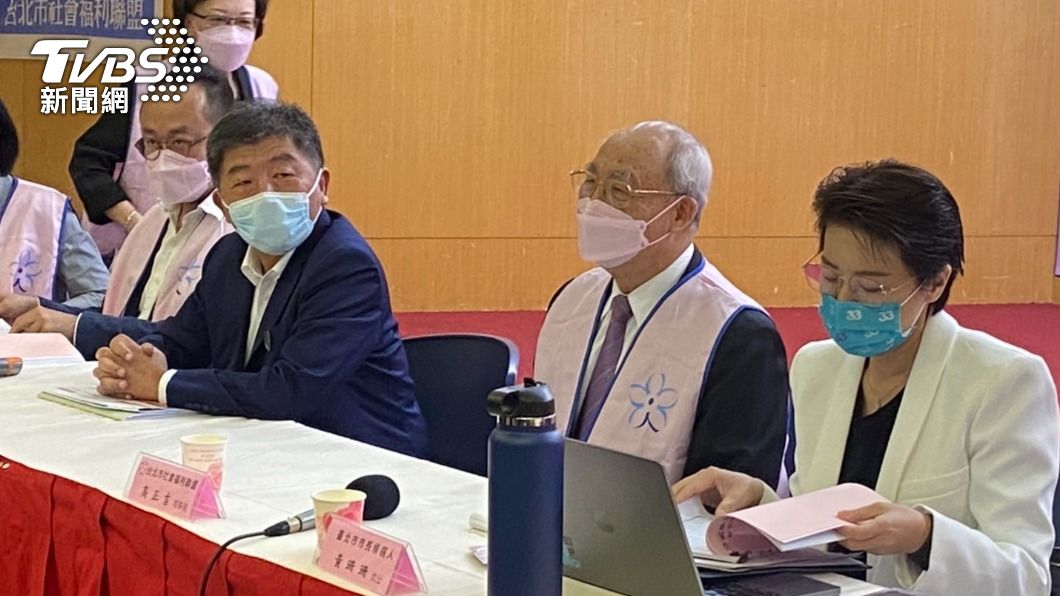 黃珊珊今出席台北市社會福利聯盟「民間版社會福利政策白皮書發表會」。(圖/林至柔攝)