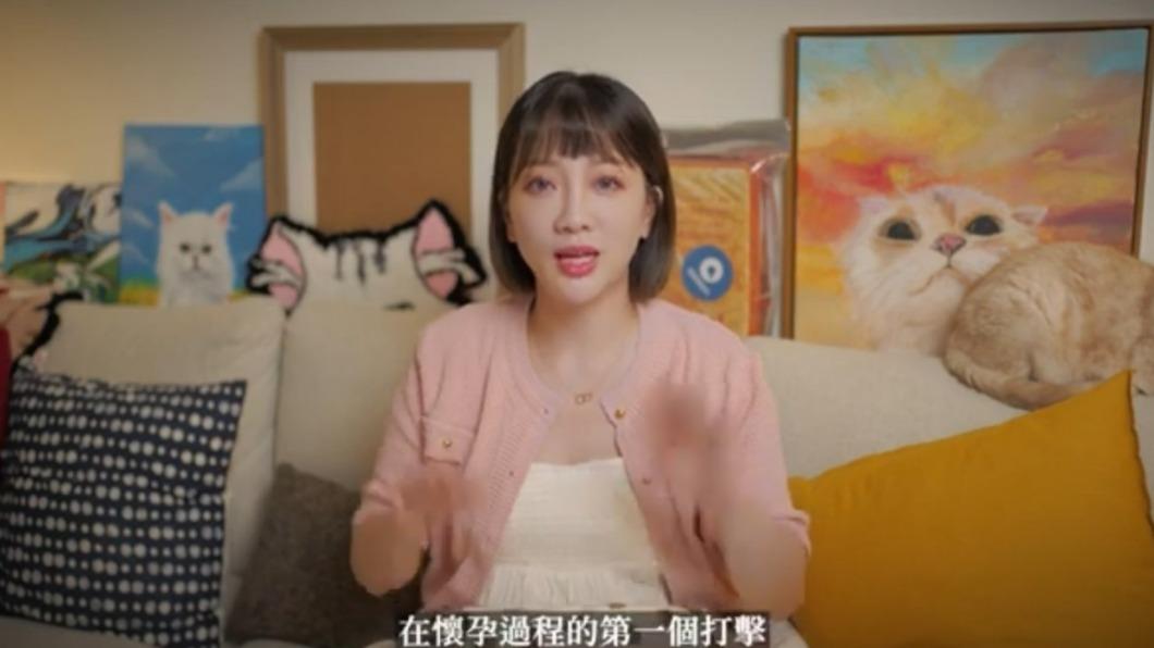 玉兔分享懷孕心情。(圖/翻攝自玉兔娘娘YutuQueen YouTube)