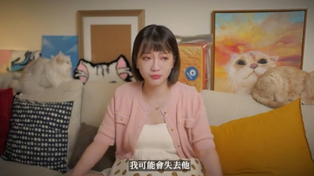 玉兔一度難過哽咽。(圖/翻攝自玉兔娘娘YutuQueen YouTube)