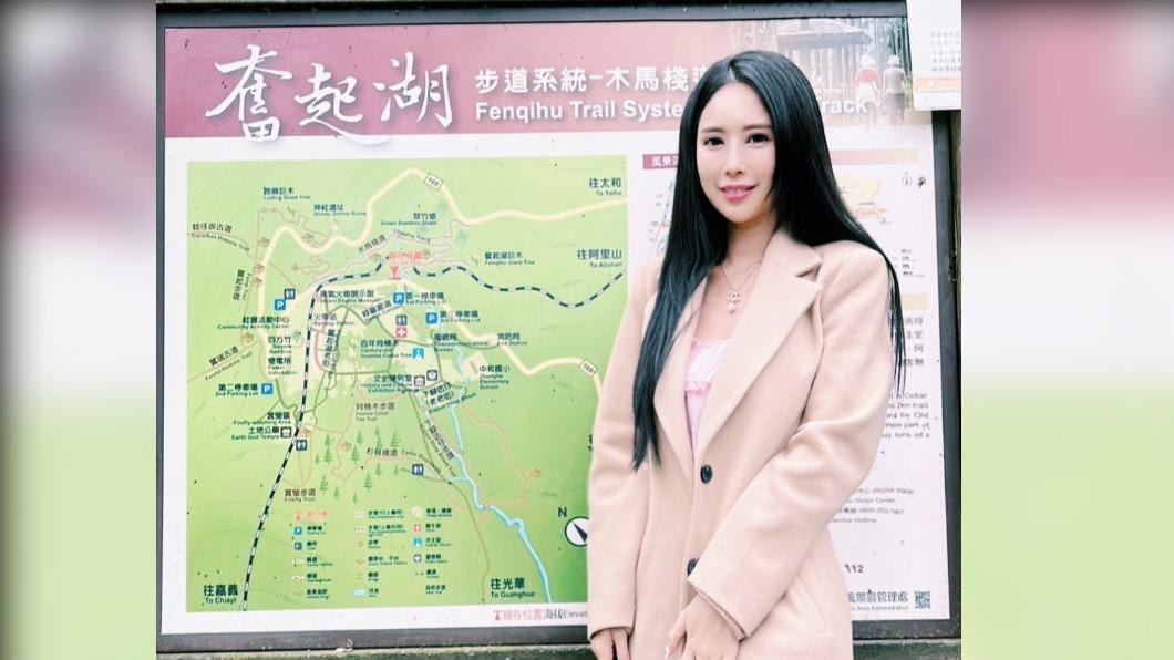 甄馨為嘉義旅遊代言。（圖／陳孝志提供）