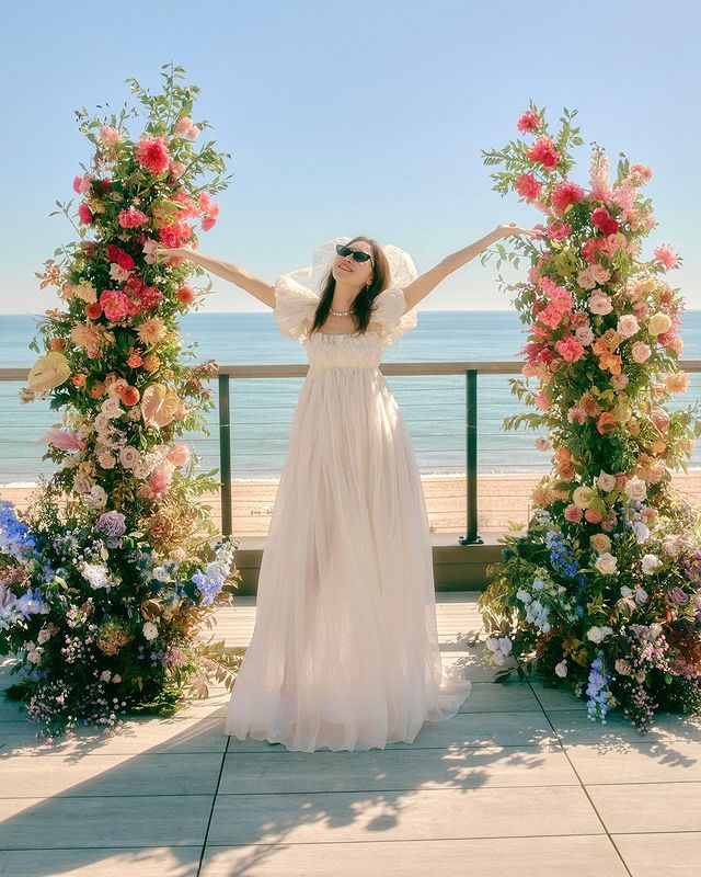 孔曉振去年在美國結婚。(圖/翻攝自孔曉振IG)