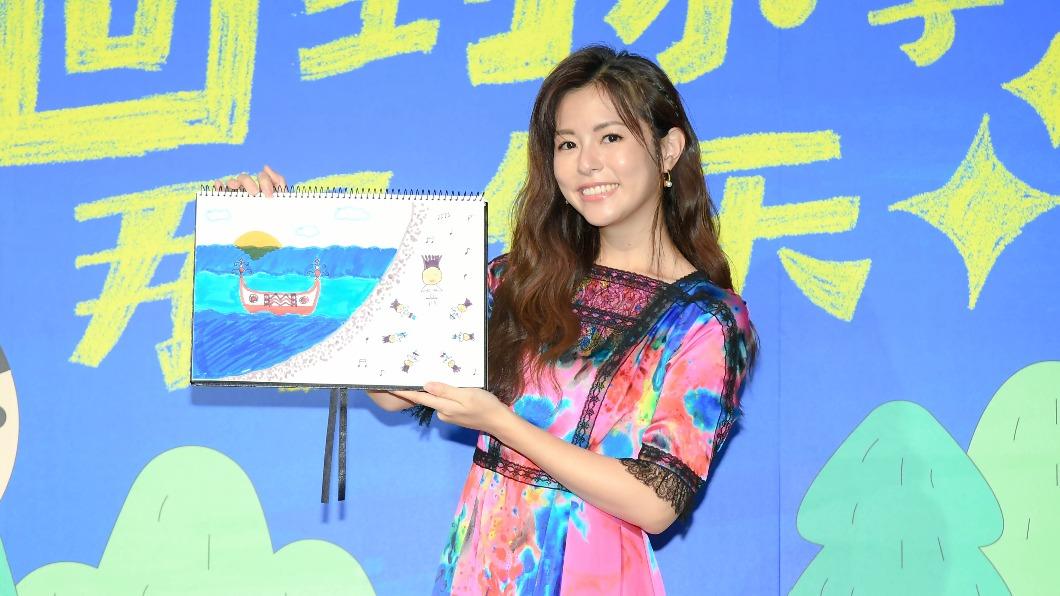 任容萱在節目中體驗到蘭嶼當國小生的感覺。（圖／三立提供）