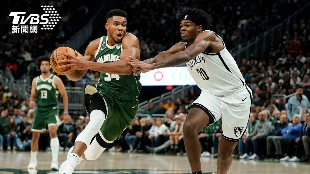 NBA安特托昆博狂灌43分 公鹿逆轉籃網奪3連勝