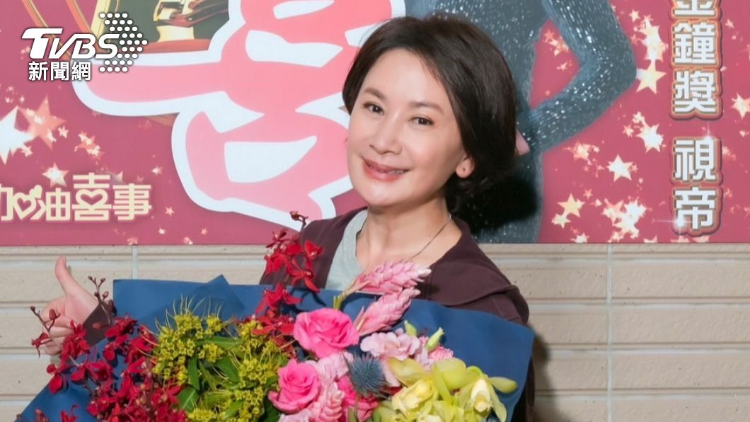陳亞蘭成新科金鐘影帝。（圖／TVBS）