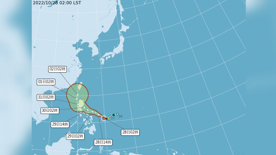 奈格颱風襲台?路徑變數仍大 北轉時間角度是關鍵