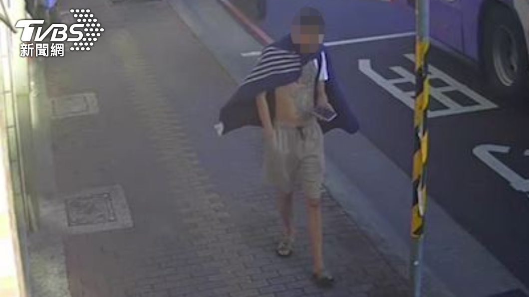 孕婦表示和男子並不認識,莫名遭對方咆哮恐嚇。(圖/TVBS)